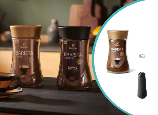 Teszteld legújabb Barista instant kávécsomagunkat!