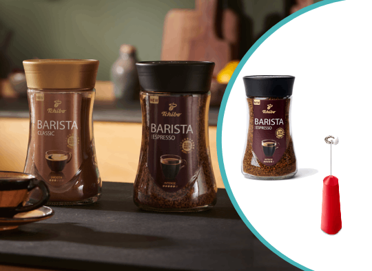 Teszteld legújabb Barista Espresso instant kávécsomagunkat!